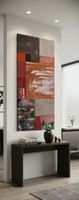 Gemälde Abstrakt  hochformatig handmade 50×150×4
