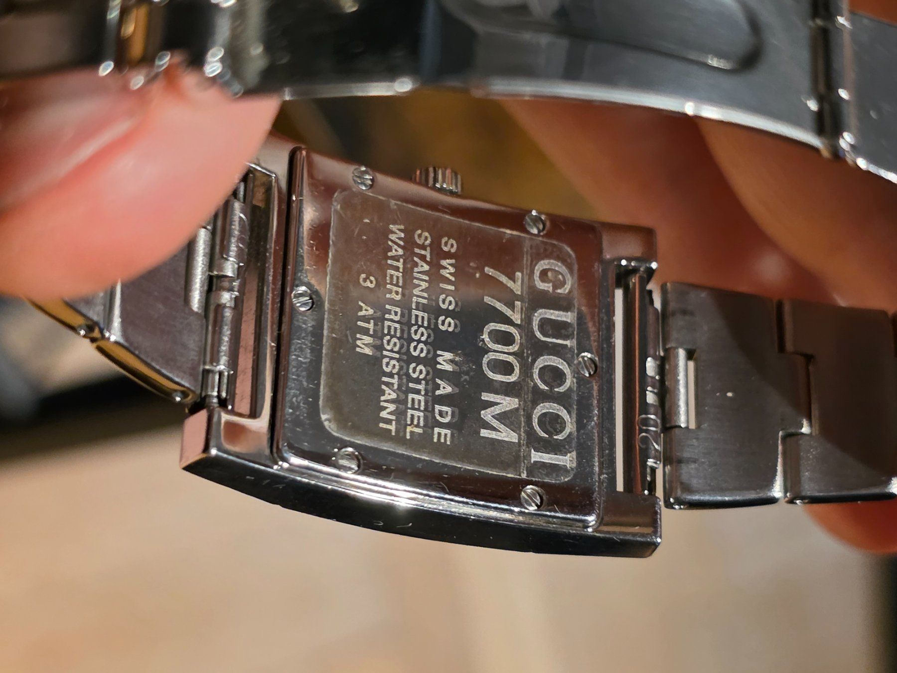 Gucci Orologi: Gucci 7700M Uhr – Difettoso da Basel venduto da rogermorse 3