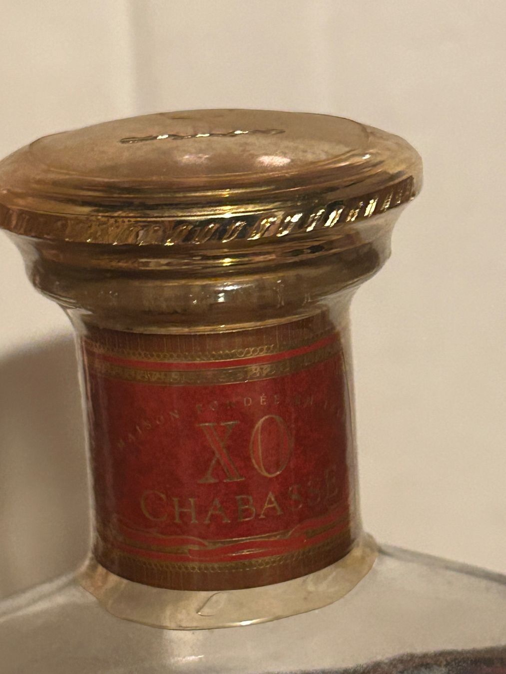 Bevande alcoliche: Vieille bouteille COGNAC CHABASSE XO – Nuovo (secondo la descrizione) da Roche VD venduto da avediscipule 2