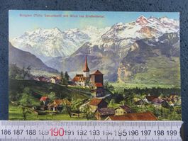 BÜRGLEN TELL'S GEBURTSORT BLICK INS ERSTFELDERTAL URI AK