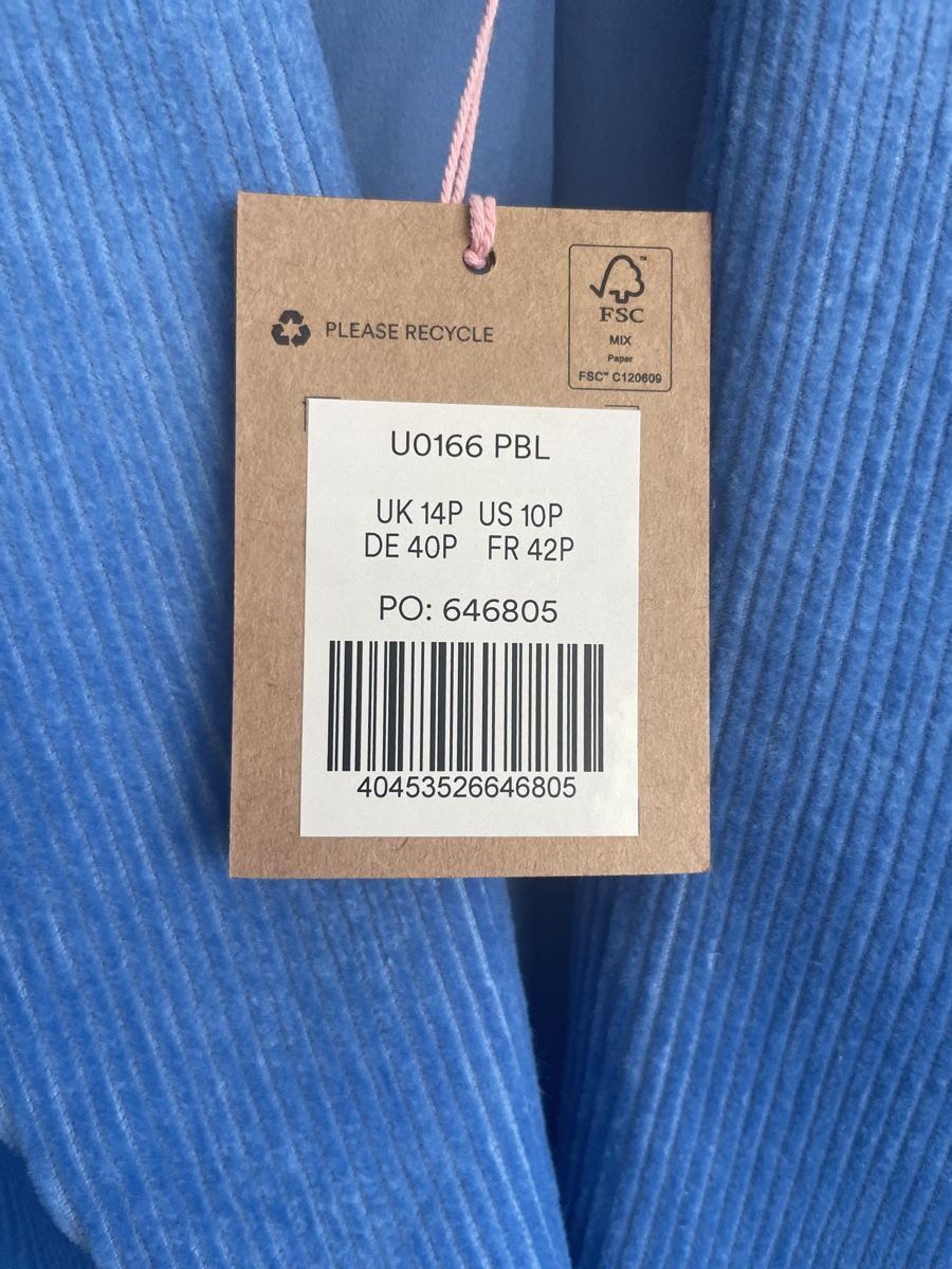 Giacche: Boden Cord jacket wie Sézane – Nuovo e nell'imballaggio originale da Zuerich venduto da yasminflower 4