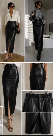 Jupe effet cuir Zara – Taille M  Neuve, jamais portée. 