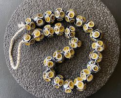 Wunderschöne Lampwork Halskette