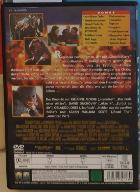 Tous les DVDs: Evolution – D'occasion à Luzern par CONTENTI 2
