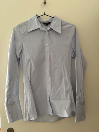 Chemise turquoise, taille 34