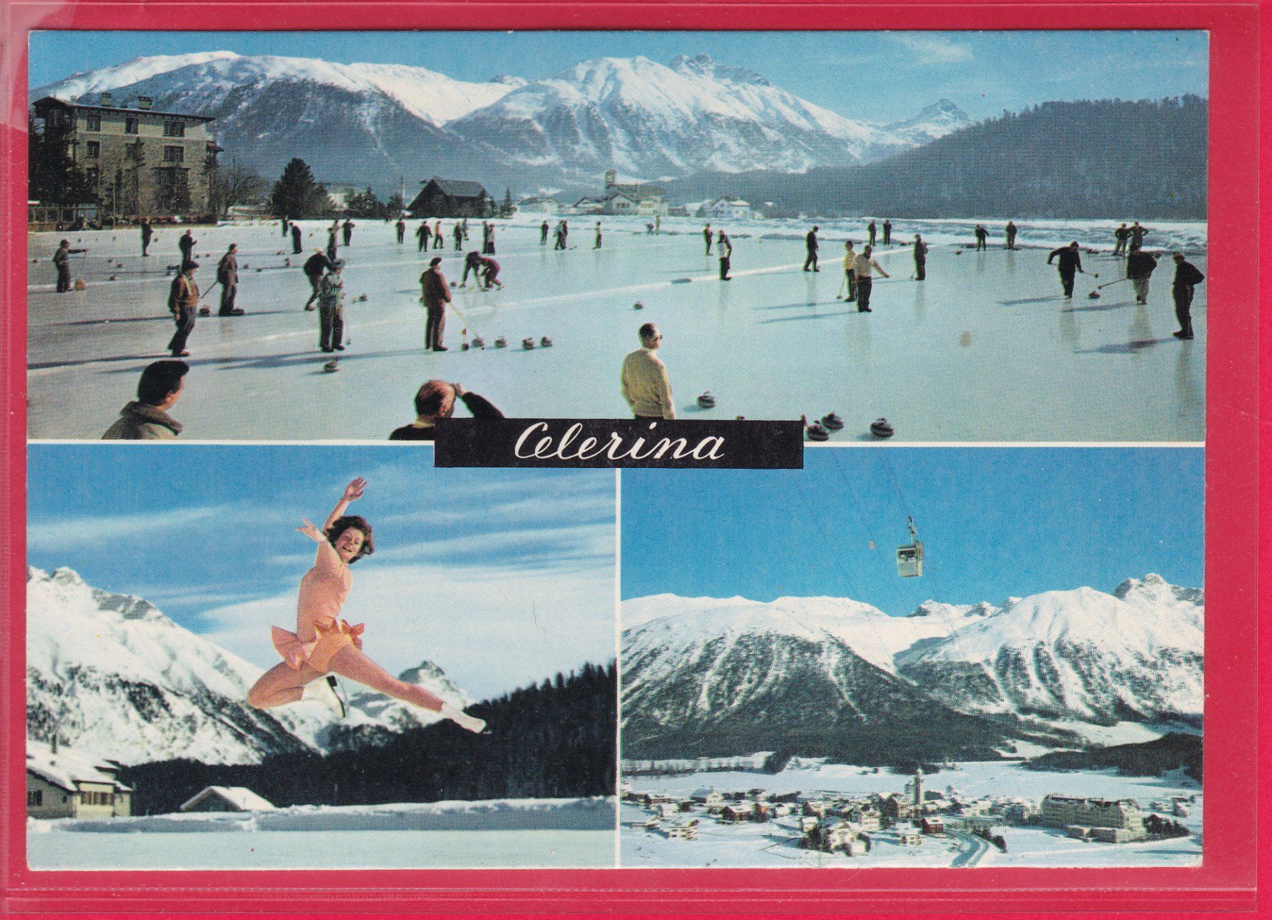 Cartoline postali: CELERINA 1724m, 22.3.1977 – Usato da Oberrieden venduto da Gebirgsstelze