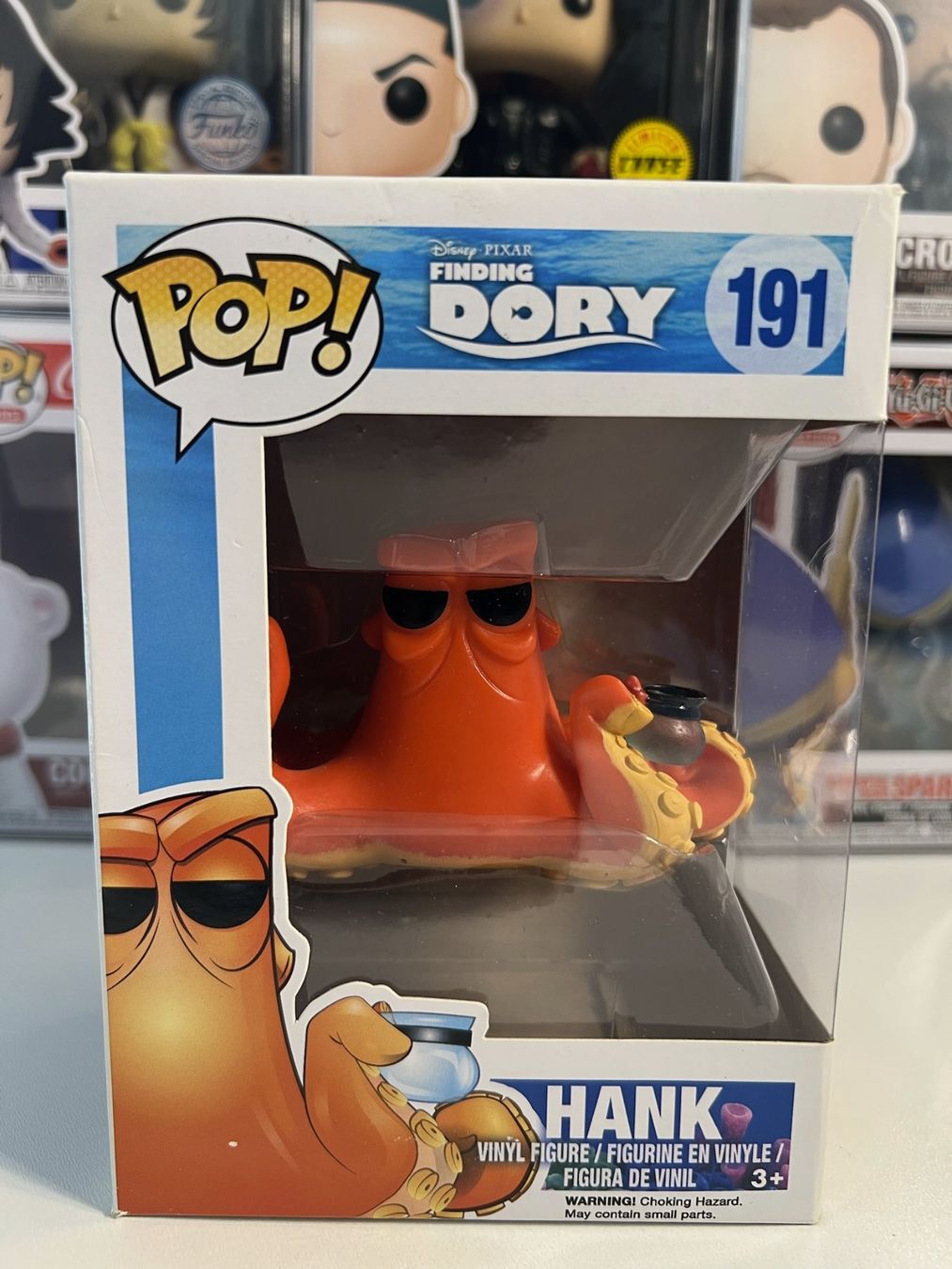 Funko Statuette: Funko POP! Le Monde de Dory Hank – Usato da Le Mouret venduto da perfectbijou