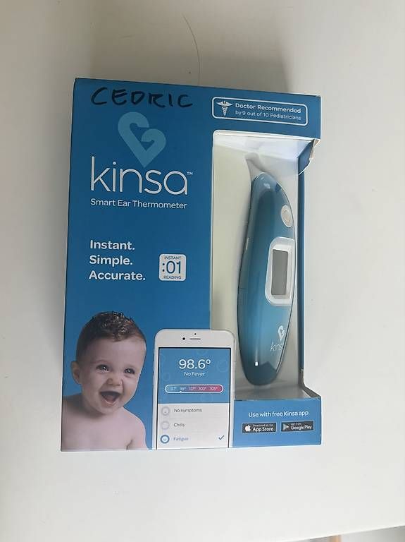Sonstiges für Haushalt & Wohnen: Kinsa Smart Ear Thermometer (Bluetooth)  NEW – Neu und originalverpackt aus Mont sur Rolle von Carole1012