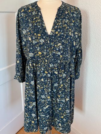Sorgenfri Sylt Damen Kleid in Gr. XL, Petrol