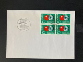 Schweiz 1967 Sonderstempel Holländische Handelskammer Woche
