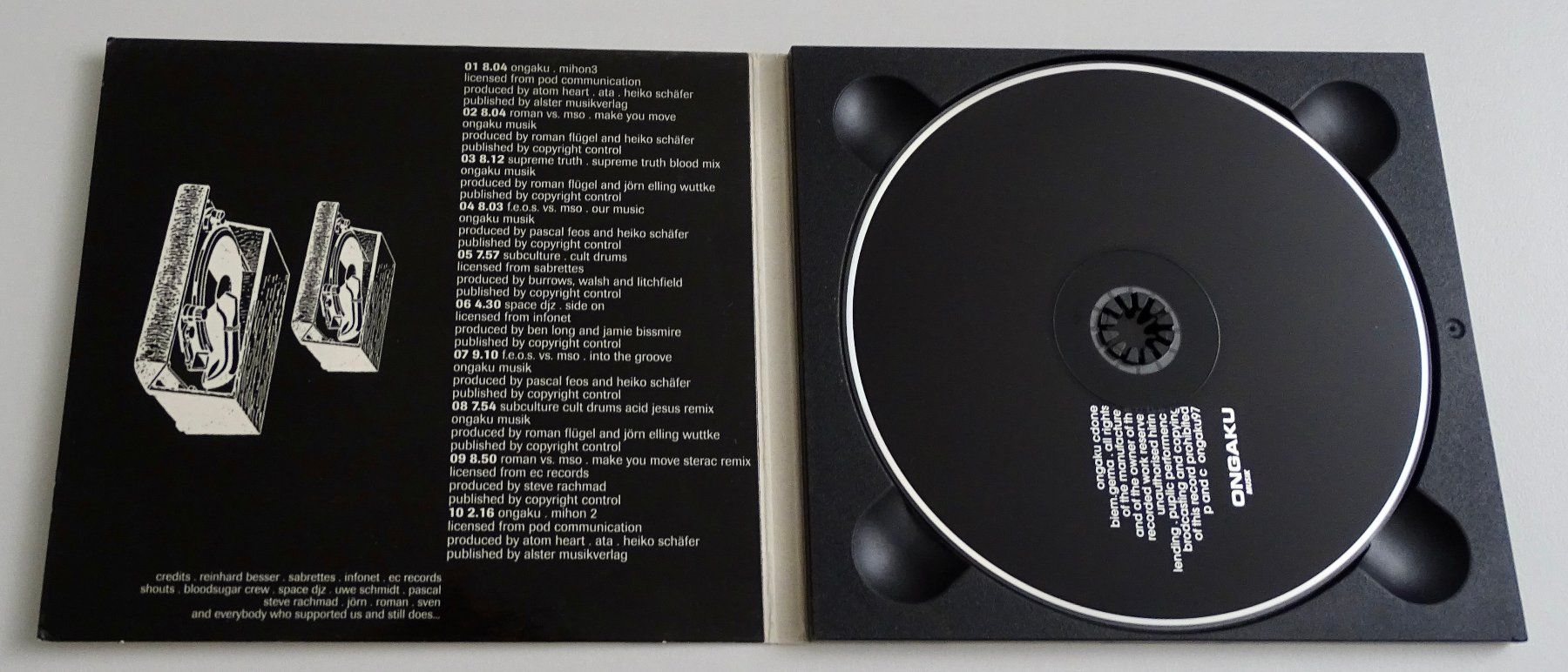 CD: Ongaku CD One Compilation Old School Frankfurt Techno – Usato da Gwatt (Thun) venduto da samojede67 1