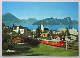 Vitznau am Vierwaldstättersee, Rigi-Bahn