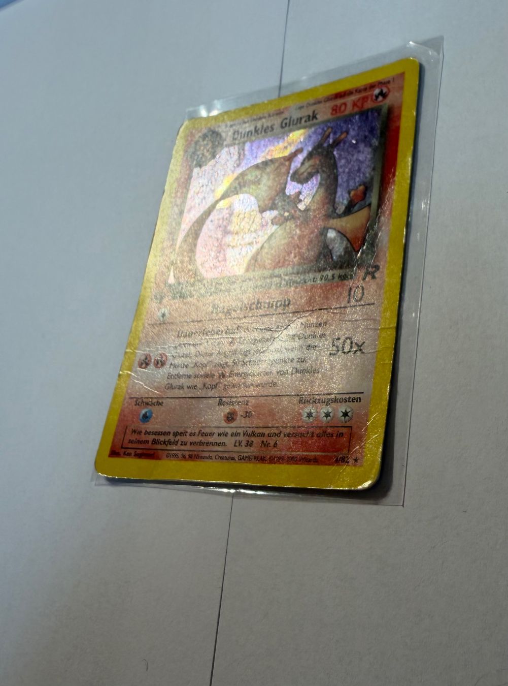 Pokémon Carte collezionabili: First Edition Dunkles Glurak Holo deutsch – Usato da Sursee venduto da khaki0 1