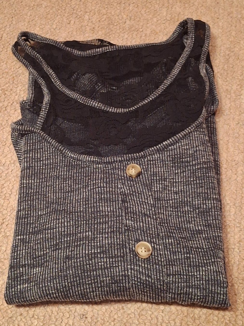 Maglioni & Felpe: Pull épaules dégagées - dentelle taille XL – Usato da Villiers venduto da san_jn5w 5