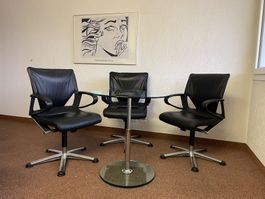 WILKHAHN Design-Drehsessel - 3 x