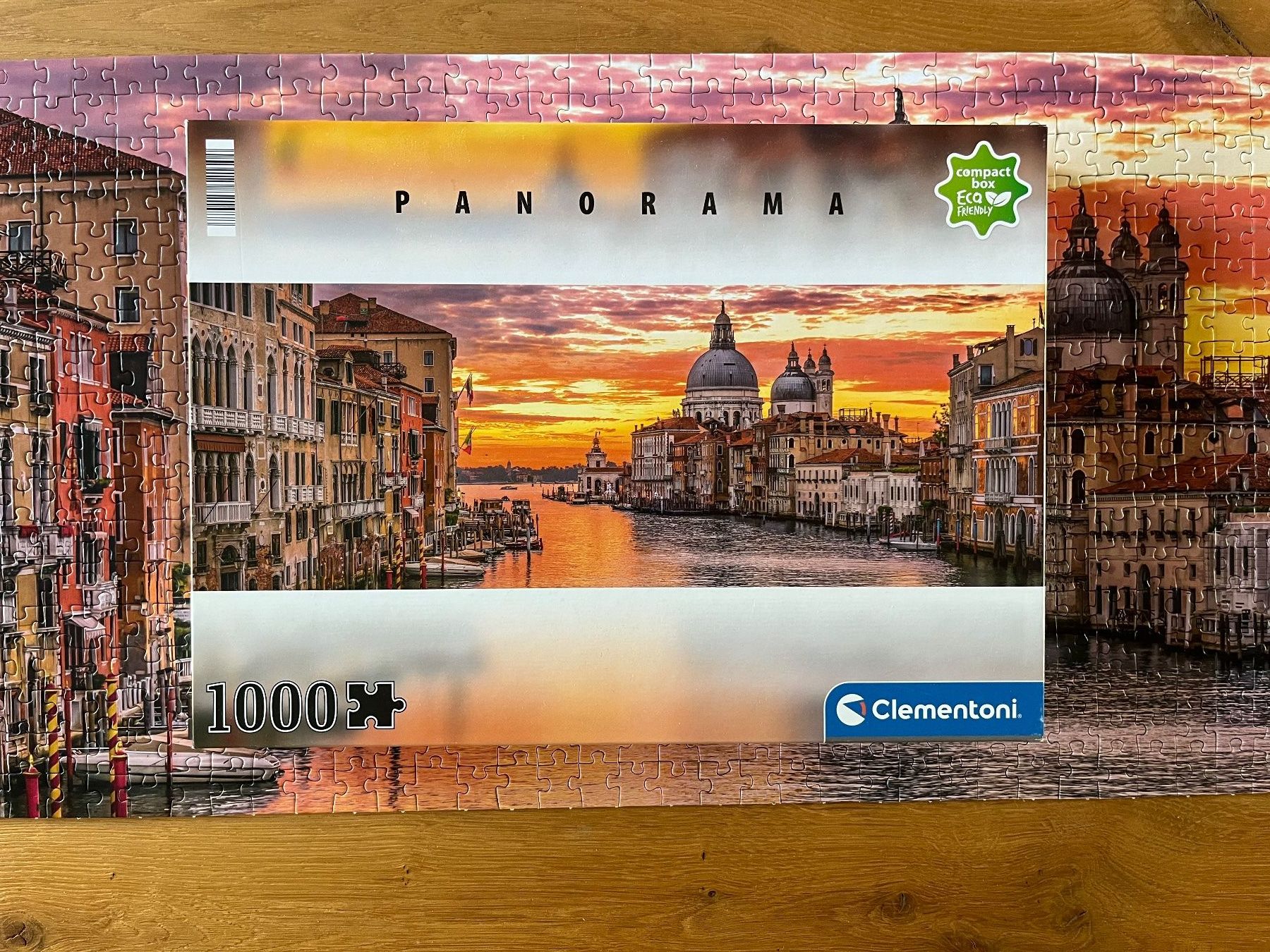 Clementoni Puzzle: Puzzle Venedig Panorama, Sonnenuntergang – Usato da Zürich venduto da Gurkis