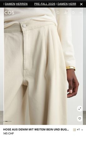 COS Hose aktuelle Kollektion, Lyocell mit Bundfalten