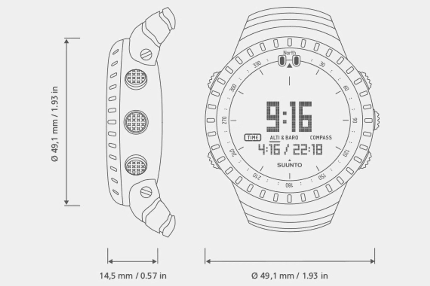 Hometrainer: Suunto Core All Black Outdoor-Uhr – Neu und originalverpackt aus Bottighofen von zaap 4