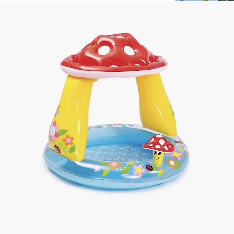 Schwimmbad: Intex baby pool "mushroom" – Gebraucht aus Affoltern am Albis von mat_vrk7