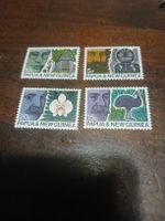 Rare lot de 4 timbres Papouasie-Nouvelle-Guinée! (185/8)