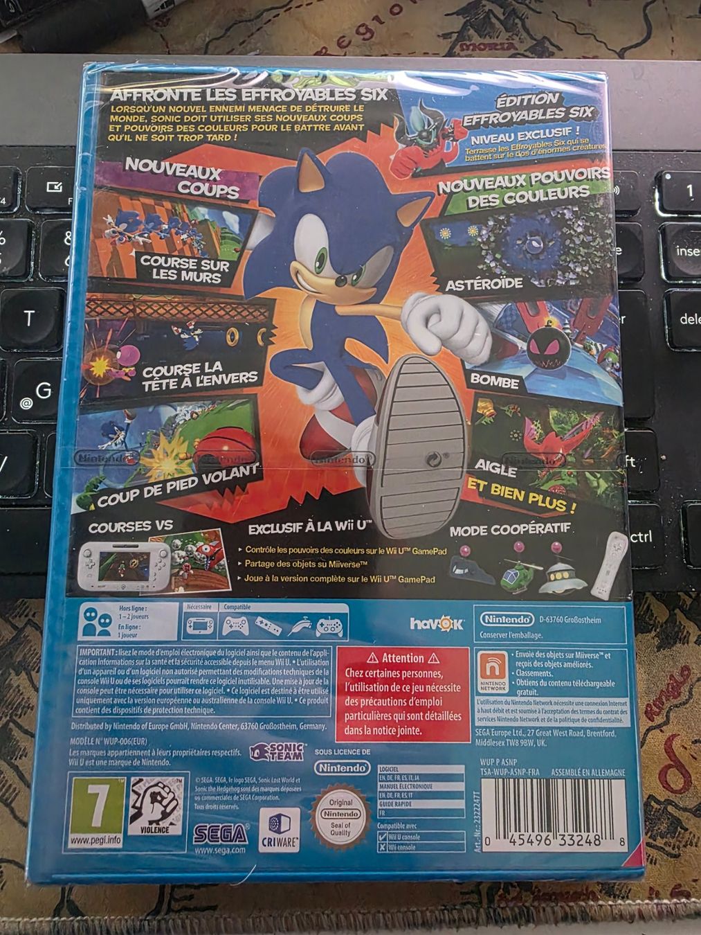 Sega Spiele: Sonic Lost World Edition Effroyables Six Nintendo Wii U – Neu und originalverpackt aus Semsales von __Florian__ 2