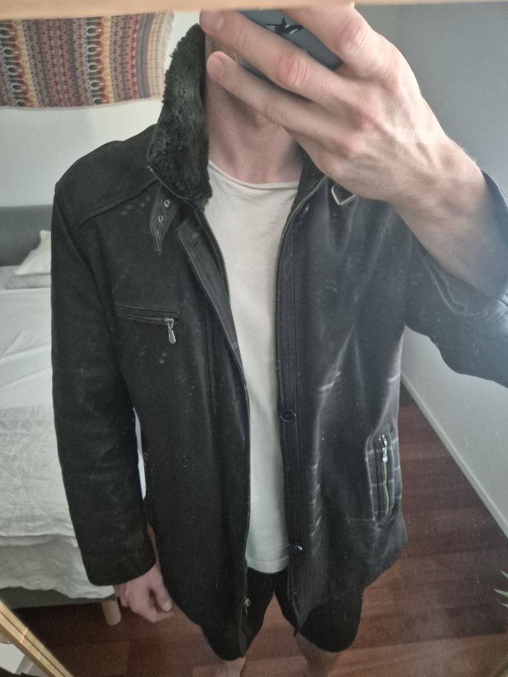 Jacken: High-quality real leather jacket, brown, size L, – Gebraucht aus Zürich von CCGhost89