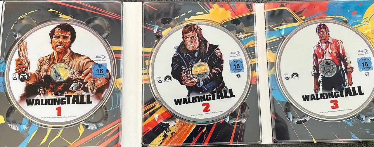 Tutti i DVDs: Walking Tall - Die Trilogie - Blu-ray Disc – Usato da Beringen venduto da Mantafisch1 3