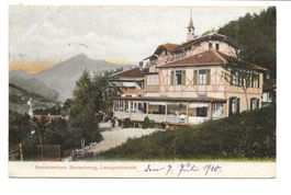 Langenbruck (BL) Sanatorium Erzenberg - Veranda - 1910