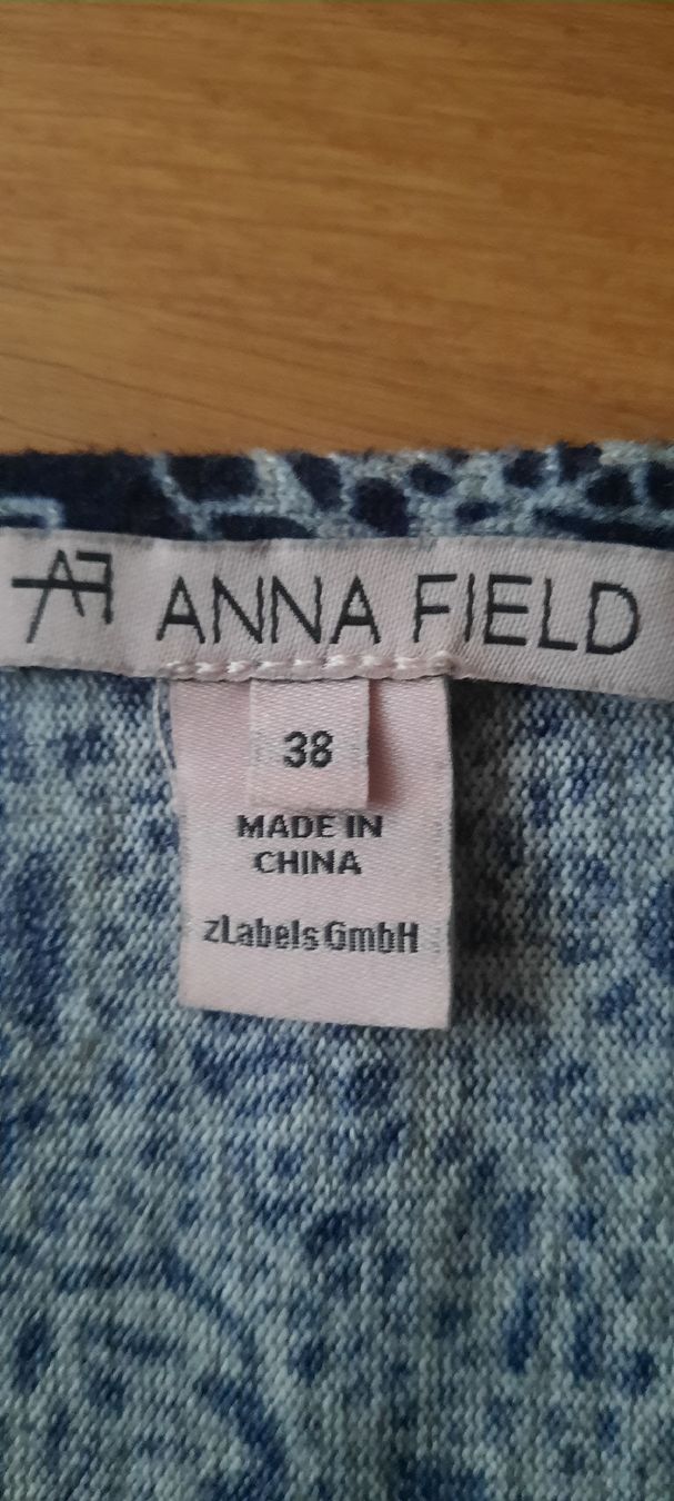 Vestiti: Anna Field Kleid, Gr. 38, blau mit Muster – Nuovo (secondo la descrizione) da Solothurn venduto da lsc_pf99 6