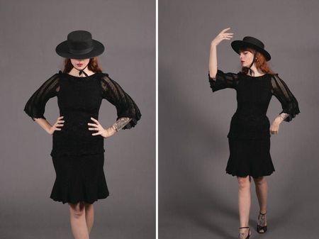 JUST CAVALLI Schwarzes Kleid - Gr.S