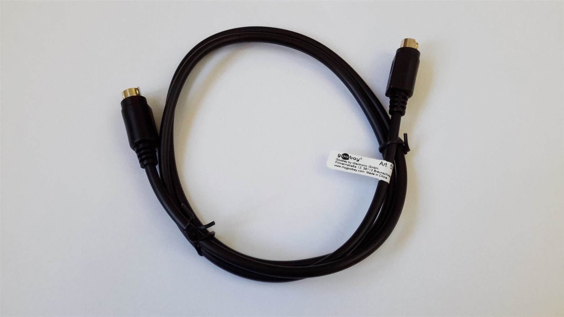Cavi: Audio/Videokabel 4 pol mini DIN, 1 m – Nuovo e nell'imballaggio originale da St. Gallen venduto da cointec 5