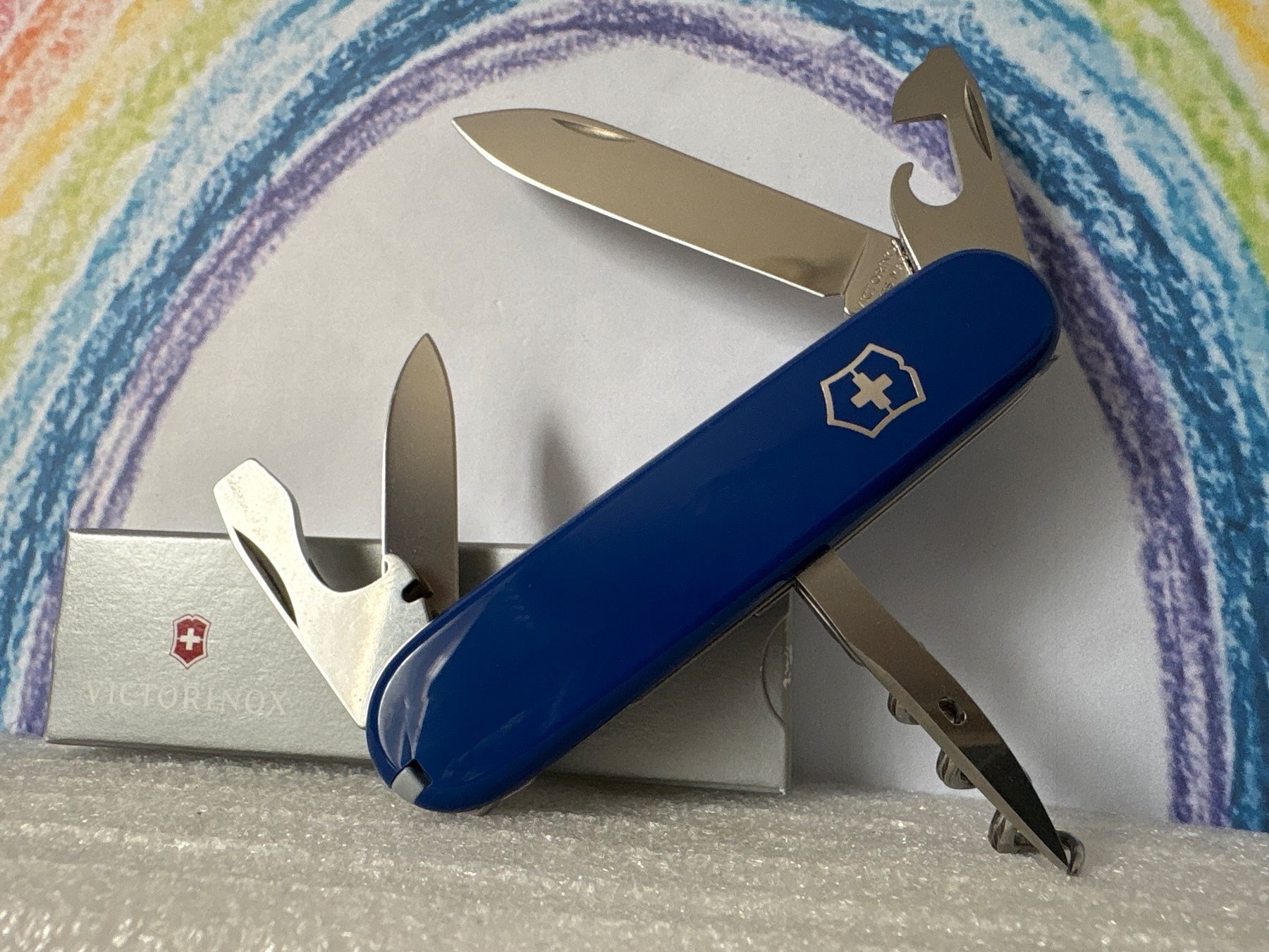 Victorinox Coltelli tascabile: VICTORINOX - Spartan blue - Sackmesser – Usato da Andwil SG venduto da Rainboli