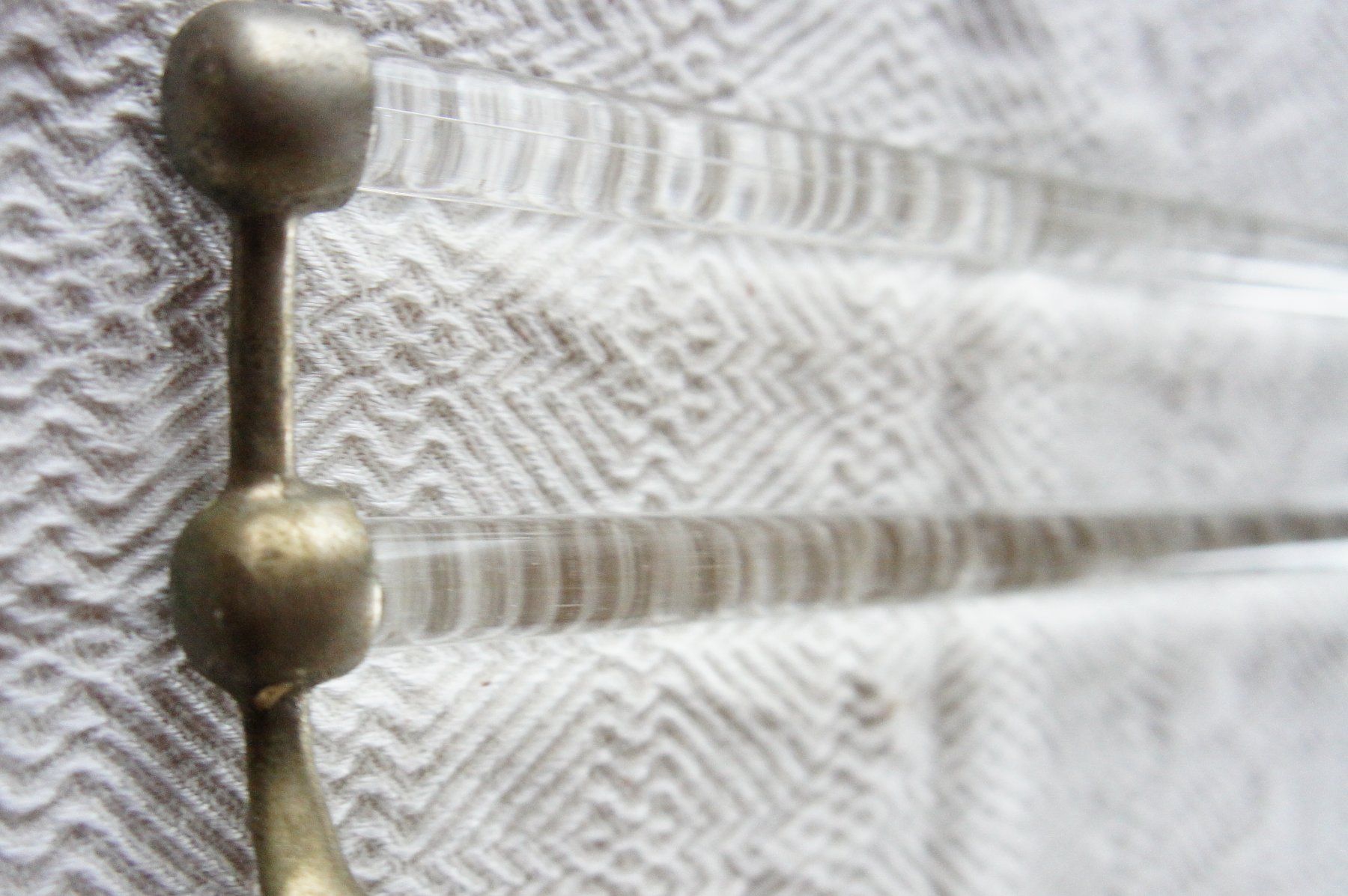 Portasciugamani: Vintage Handtuchhalter Glas Messing Art Deco – Usato da Ins venduto da Baj 9