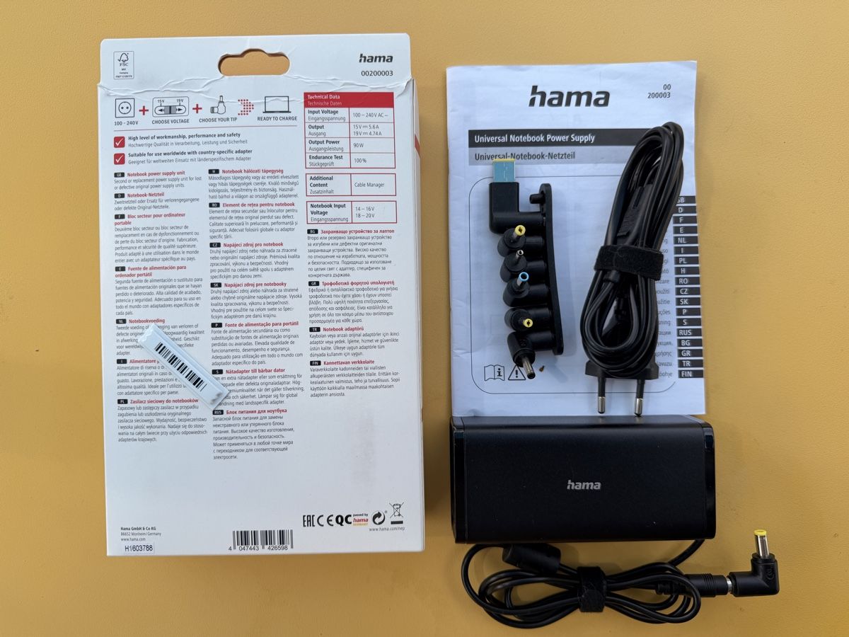 Hama Chargeur: Hama Universal Netzadapter 90 Watt – Neuf (Voir description) à Trimbach par Qom 2