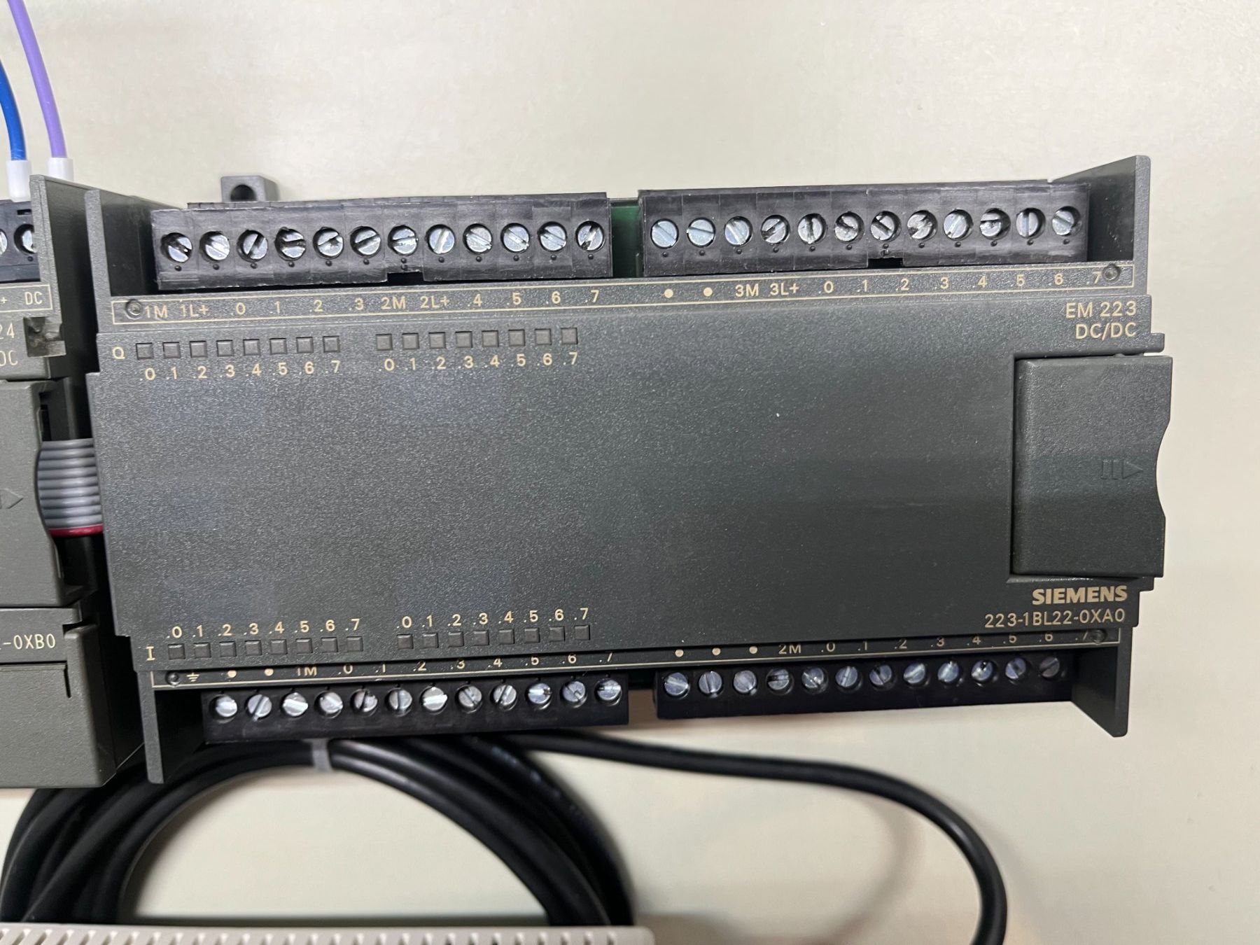 Siemens Componenti elettronici: Siemens Simatic S7-200 SPS Baugruppe mit TD200 Display – Usato da Jenaz venduto da Speedy350 3