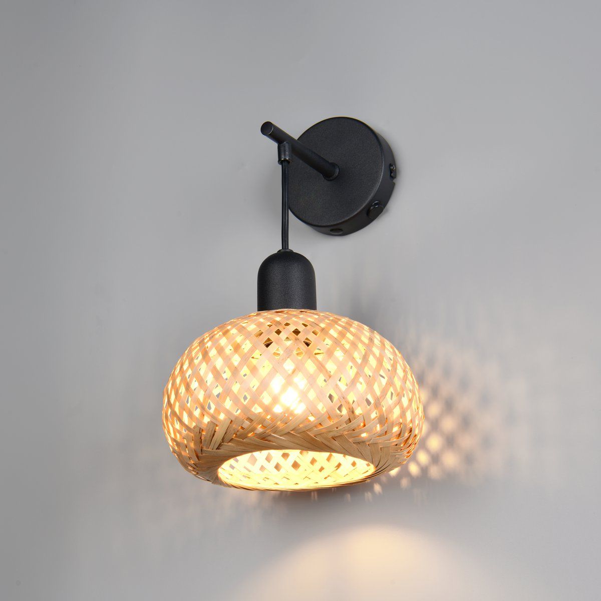 Lampade: Wandleuchte, Bambus, 1 Spot, 31 cm Höhe – Nuovo (secondo la descrizione) da Kreuzlingen venduto da Smart-Light