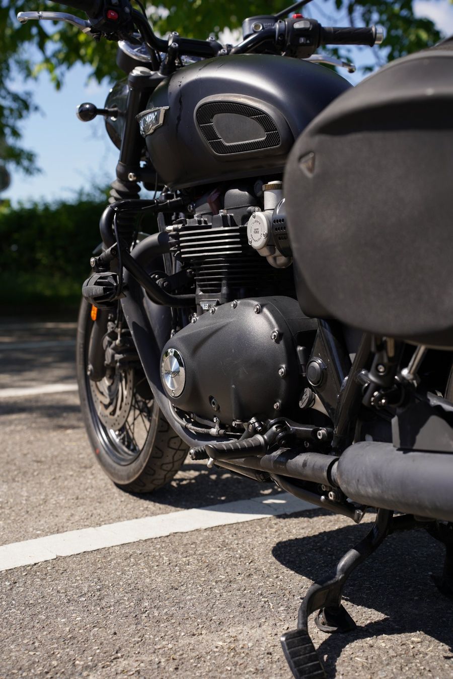 Triumph Strasse: Triumph Bonneville T120 – Gebraucht aus Genève von Edelweiss1206 9