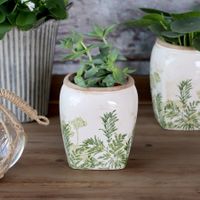 Chic Antique Übertopf "Laval", Höhe 13 cm