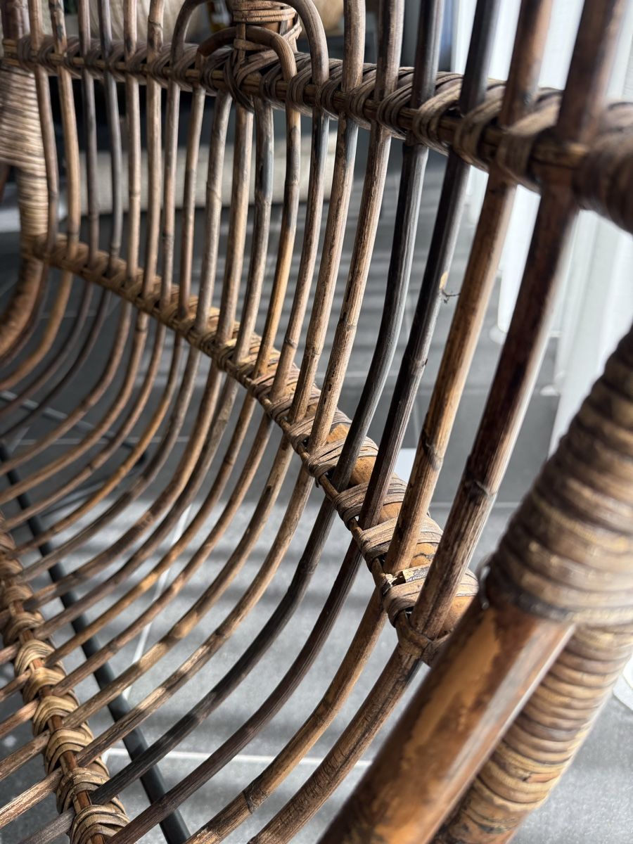 Pfister Sedie: Rattan Sessel / Stuhl – Usato da Laupen ZH venduto da Jurei 2