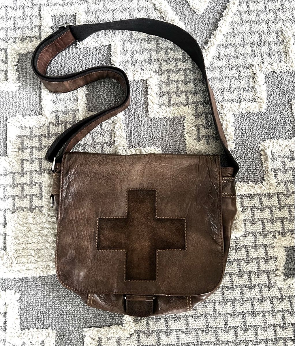 Borse: Bull & Hunt Ledertasche mit Kreuz – Usato da Staufen venduto da Elina08