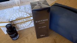 Sauvage eau de parfum Dior avec 300ml avec flacon