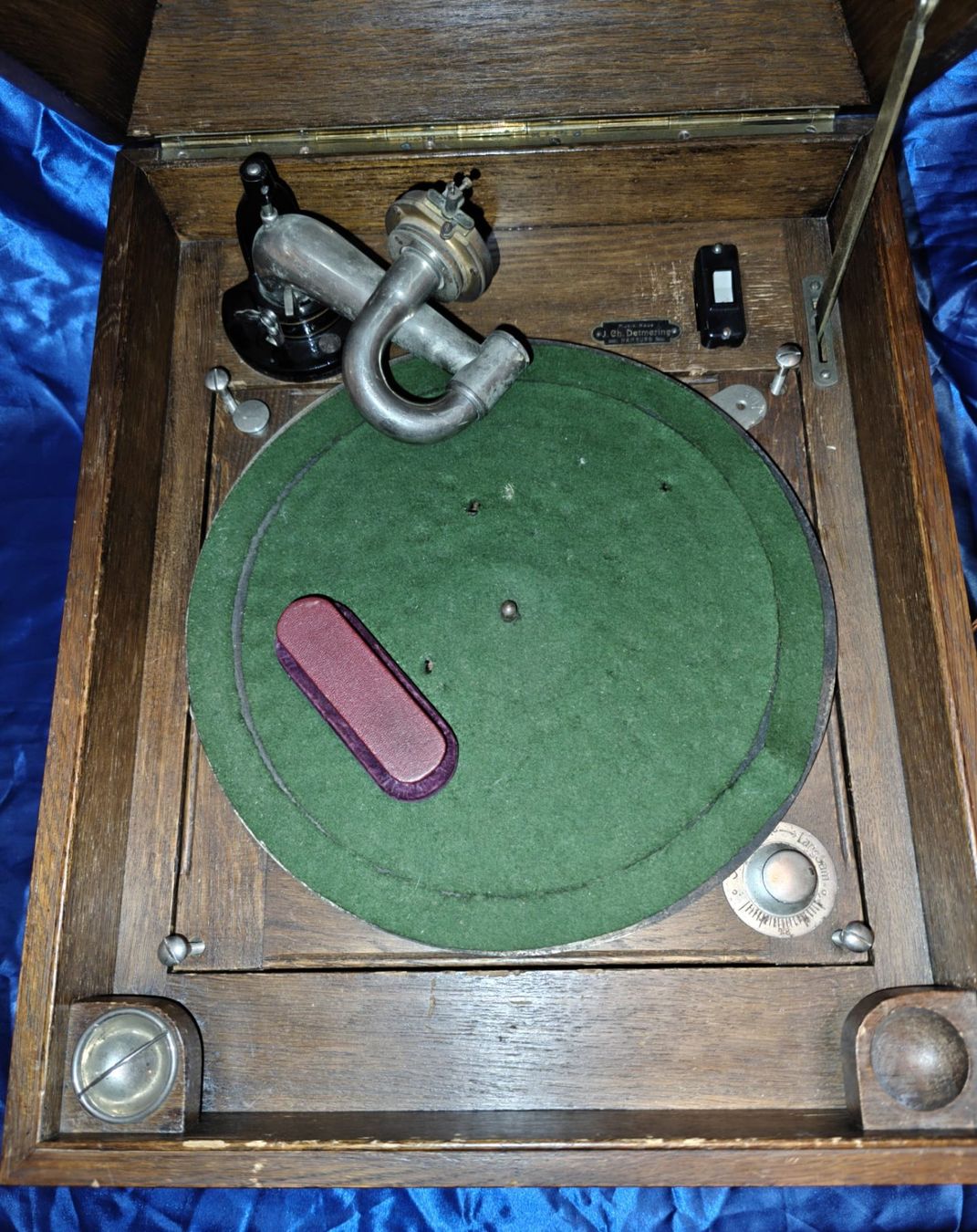Plattenspieler: Polyphon Musik Grammophon mit ca. 100 Schellackplatten – Gebraucht aus Gutenswil von Vulcano21 2