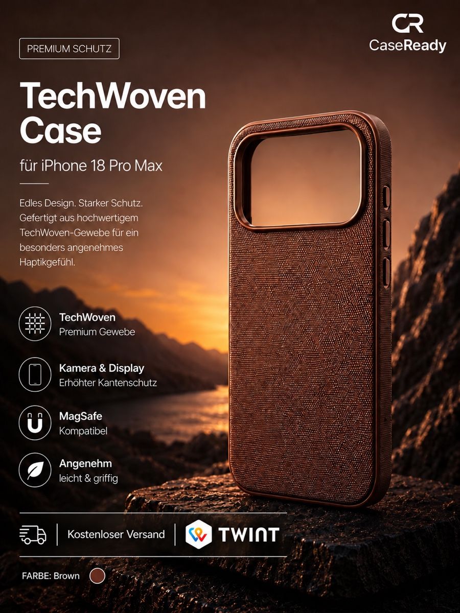 Covers & Schutzfolien: NEU iPhone 18 Pro Max Case / Hülle / Schutz – Neu und originalverpackt aus Basel von CaseReady