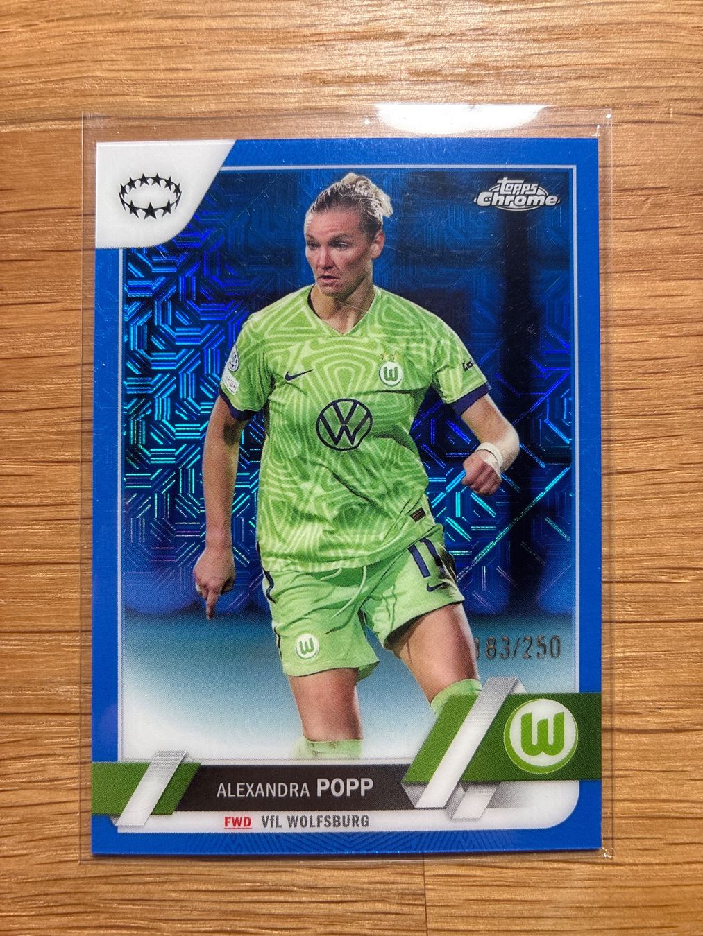 Topps Carte collezionabili: Topps Chrome Alexandra Popp /250 – Usato da Wangenried venduto da Garagara
