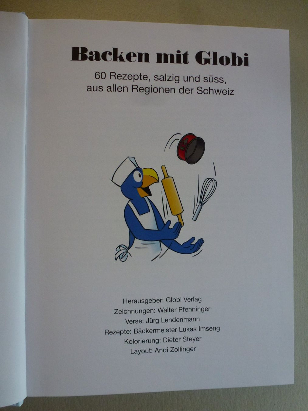 Libri: Backen mit Globi - 60 Rezepte salzig und süss – Nuovo (secondo la descrizione) da Mühlrüti venduto da Dadadachs 2