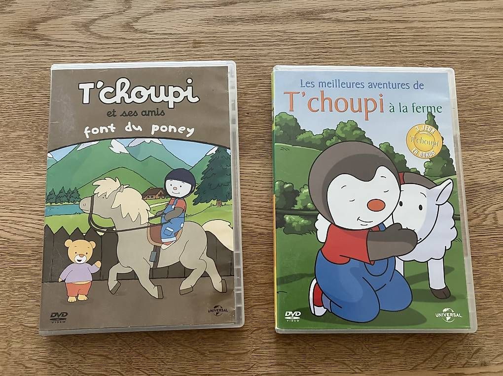 Alle DVDs: DVD Tchoupi lot de 2 – Gebraucht aus Vandoeuvres von ann_lq5h