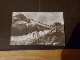 Antike Postkarte Rhonegletscher