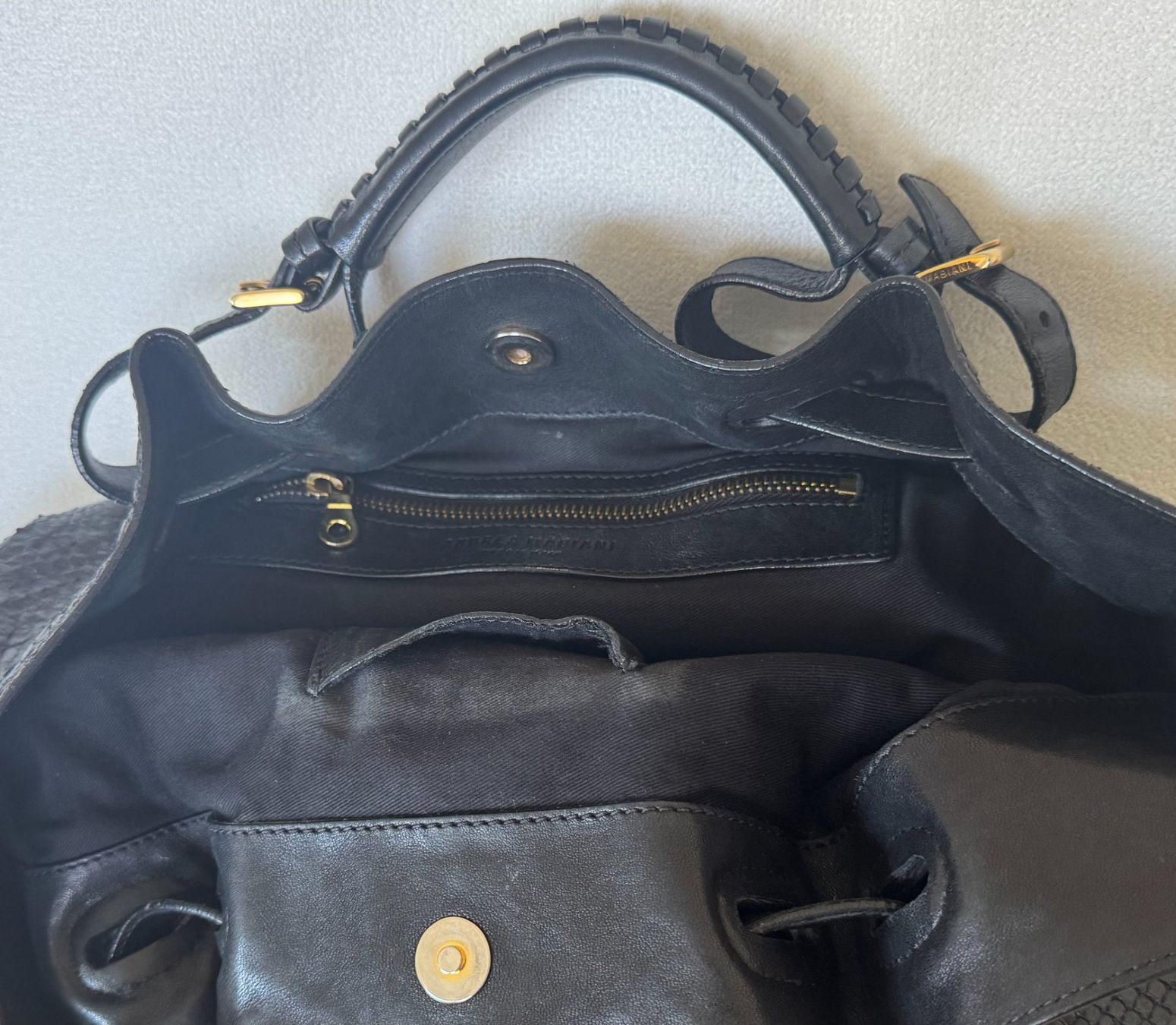 Borse da donna: Handtasche Krokoleder Mabiani – Usato da St. Gallen venduto da schwarzundweiss 5
