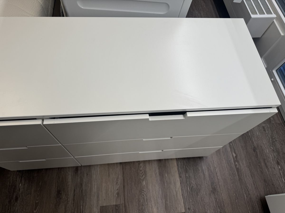 Ikea Cassettiere: Ikea Nordli Kommode Weiss 6 Schubladen  – Usato da Basel venduto da bau_6tk8 1
