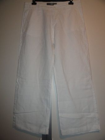 100 % LEINEN HOSE GR. L ***